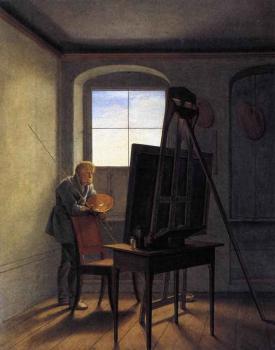 Caspar David Friedrich In His Studio II